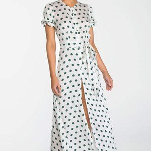 PEONY - polka-dot woven maxi dress! us size 2